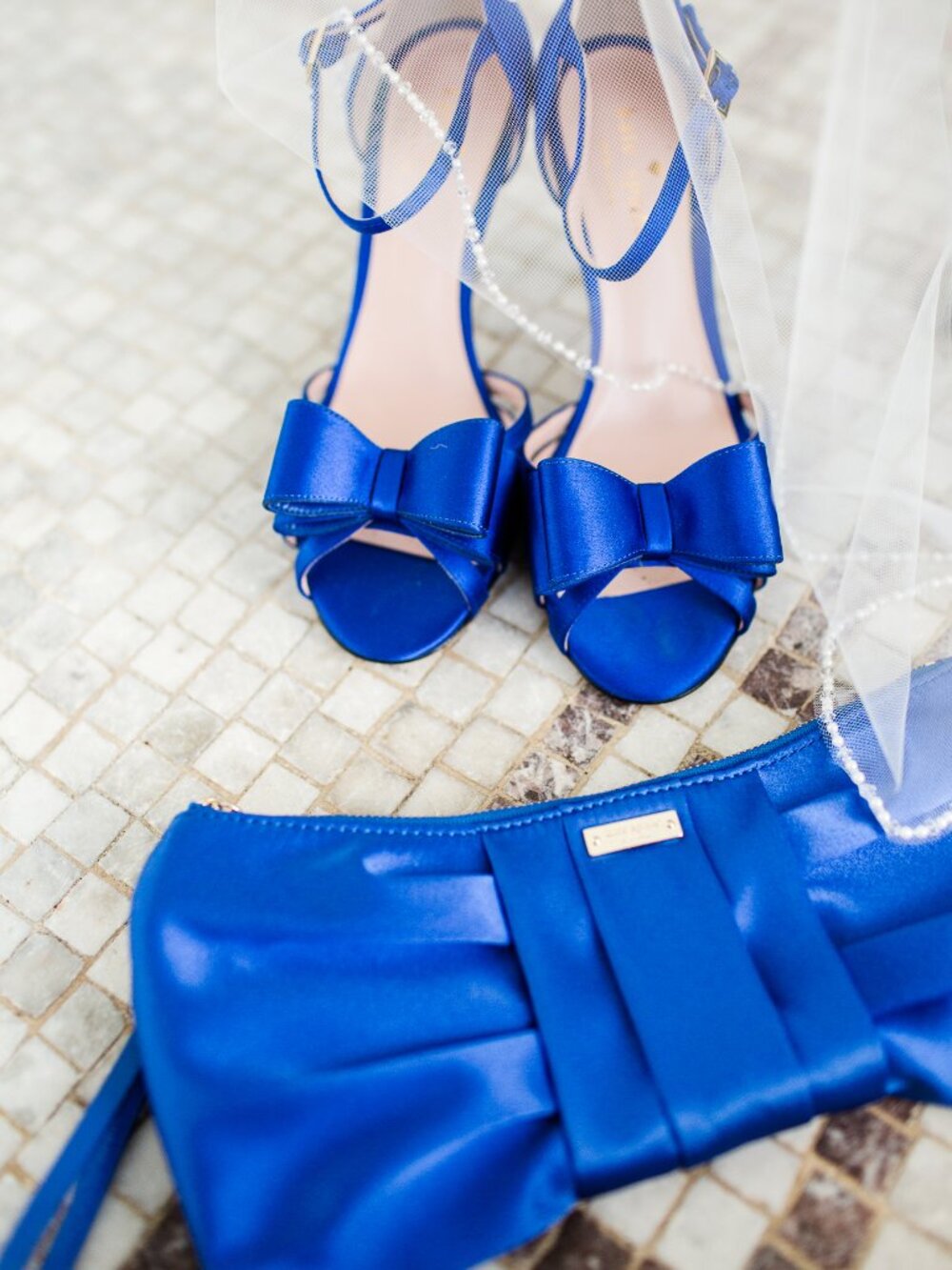 Kate Spade Candy Darling Rosalie Wristlet in Cobalt